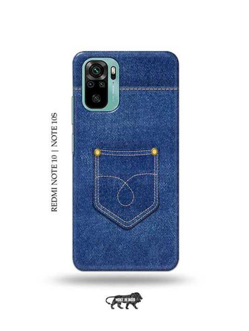 jean back cover compatible with redmi note 10, redmi note 10s - 18967366 - Very Small Image - 1