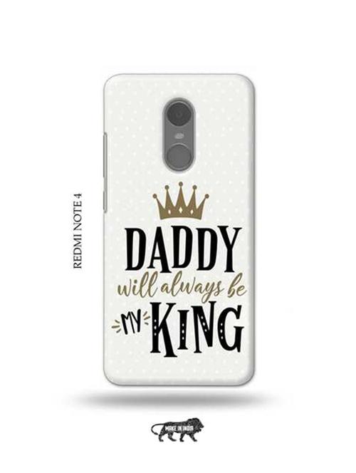 tweakymod designer printed hard case | daddy back cover compatible with redmi note 4 - 18967547 - Very Small Image - 1
