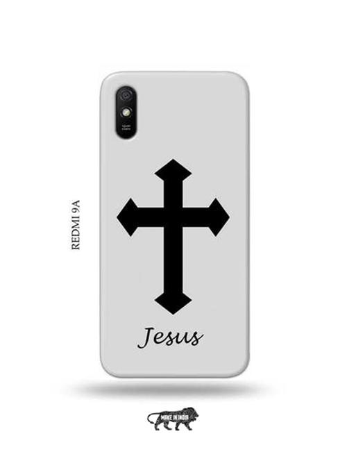 jesus cross back cover compatible with redmi 9a, redmi 9i - 18968172 - Very Small Image - 1