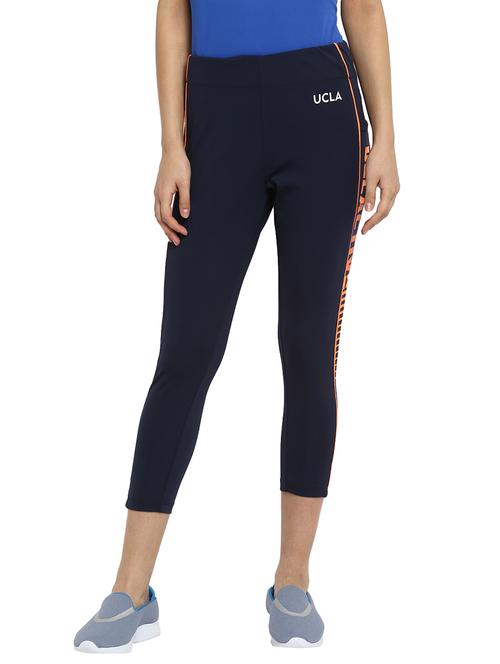mid rise solid track pant - 18968380 - Very Small Image - 1