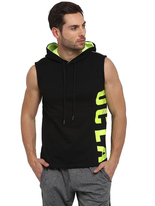 hooded printed casual jacket - 18968392 - Very Small Image - 1