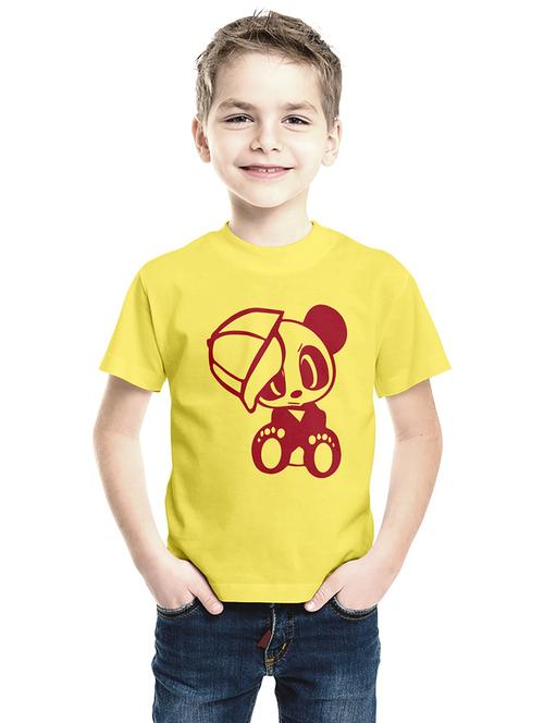boys round neck graphic print t-shirt - 18969516 - Very Small Image - 1