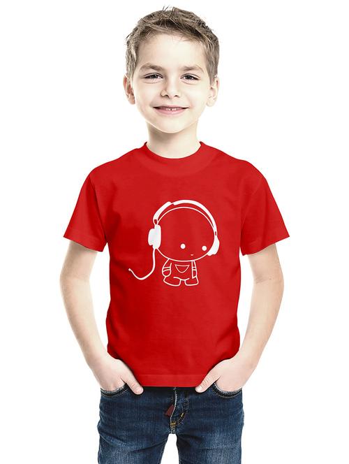red cotton t-shirt - 18969612 - Very Small Image - 1