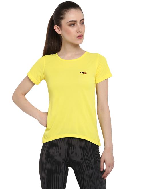 yellow solid t-shirt - 18972002 - Very Small Image - 1