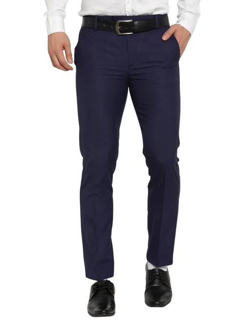mid rise flat front formal trouser - 18974114 - Very Small Image - 1