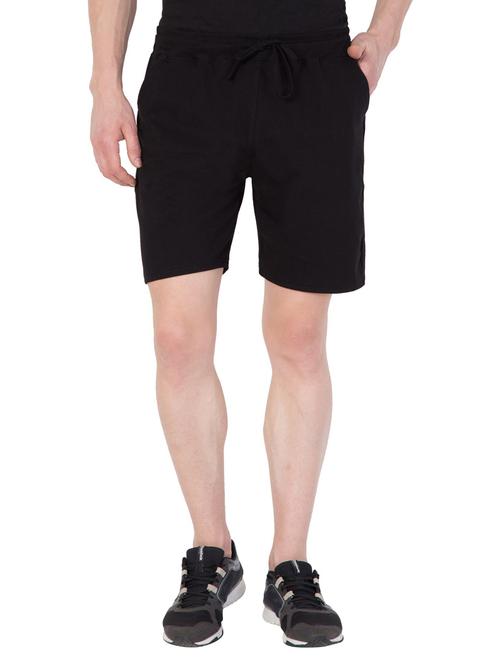 mid rise solid shorts - 18974420 - Very Small Image - 1
