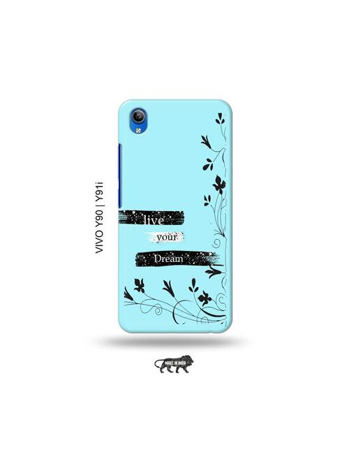 live your dream back cover compatible with vivo y90, vivo y91i - 18976362 - Very Small Image - 1