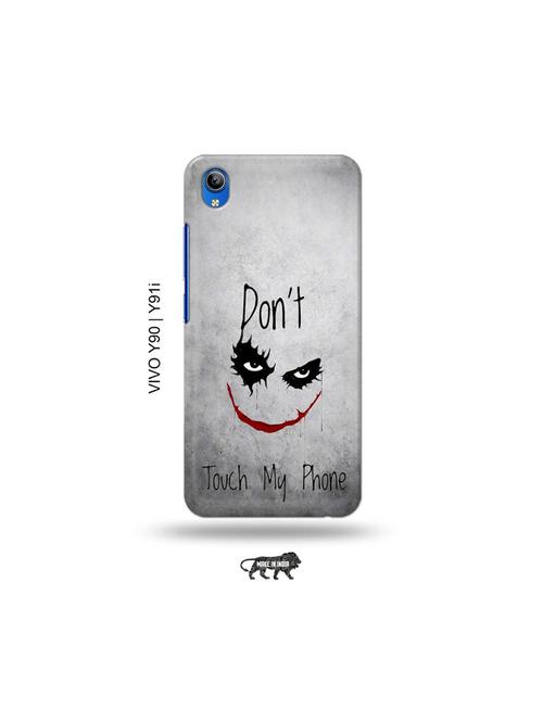 don't touch my phone back cover compatible with vivo y90, vivo y91i - 18976403 - Very Small Image - 1