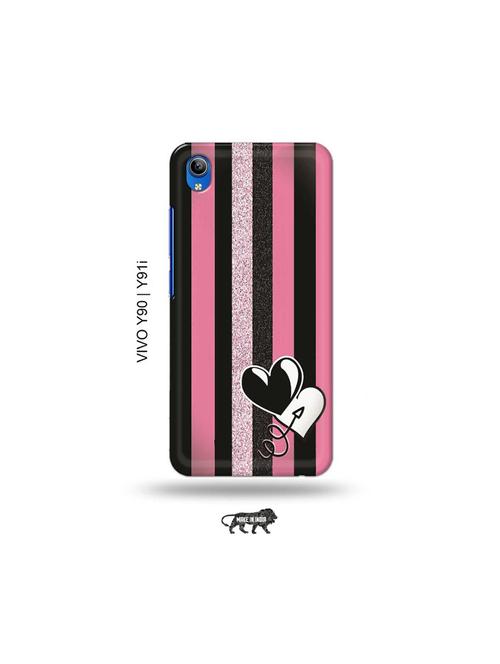 hearts back cover compatible with vivo y90, vivo y91i - 18976470 - Very Small Image - 1