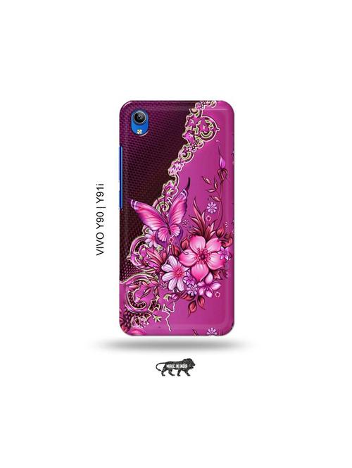 flowers back cover compatible with vivo y90, vivo y91i - 18976549 - Very Small Image - 1