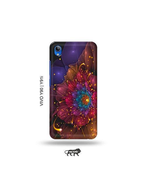 flowers back cover compatible with vivo y90, vivo y91i - 18976576 - Very Small Image - 1