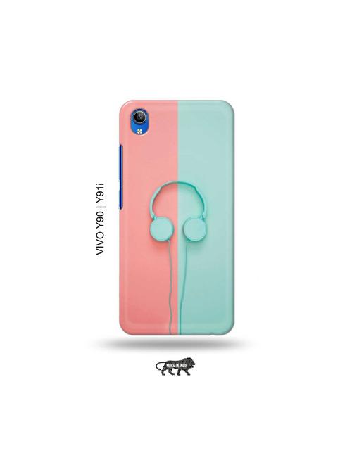 hipster headset back cover compatible with vivo y90, vivo y91i - 18976602 - Very Small Image - 1