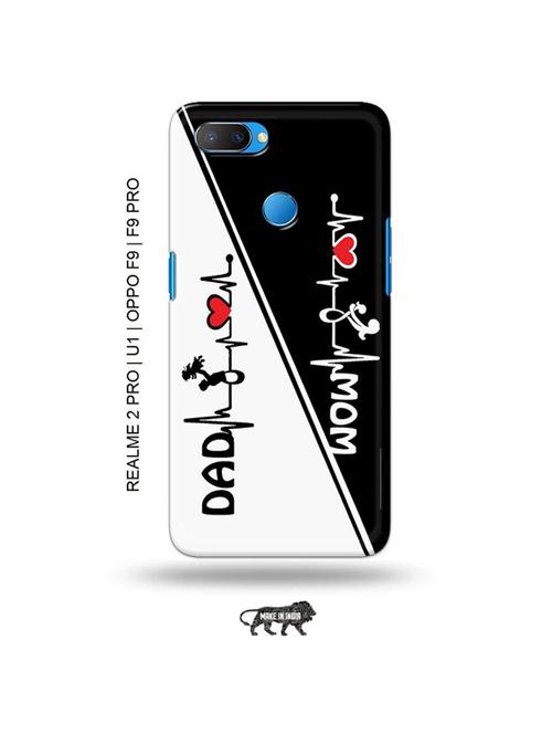 tweakymod designer printed hard case | mom dad back cover compatible with realme 2 pro, realme u1, oppo f9, oppo f9 pro - 18976620 - Very Small Image - 1