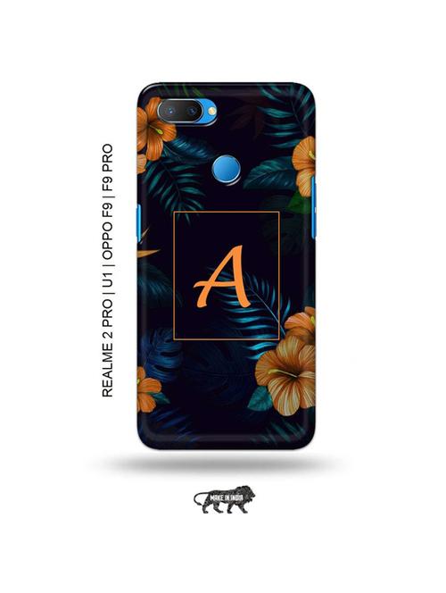 tweakymod designer printed hard case | floral a back cover compatible with realme 2 pro, realme u1, oppo f9, oppo f9 pro - 18976657 - Very Small Image - 1