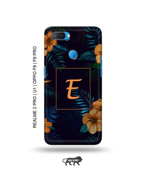 floral e back cover compatible with realme 2 pro, realme u1, oppo f9, oppo f9 pro - 18976661 - Very Small Image - 1