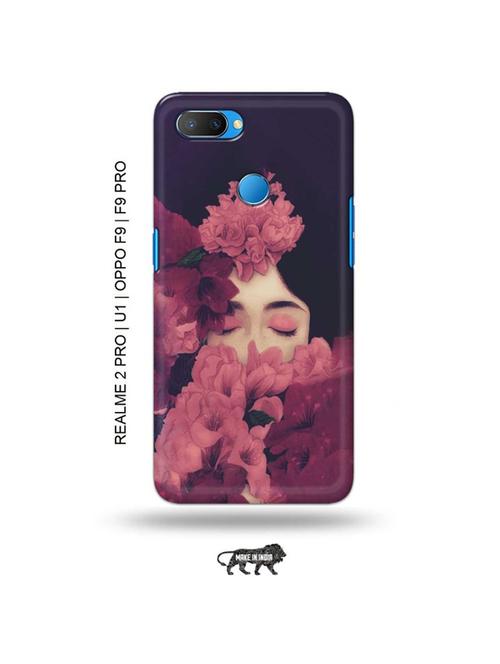 tweakymod designer printed hard case | shy girl back cover compatible with realme 2 pro, realme u1, oppo f9, oppo f9 pro - 18976696 - Very Small Image - 1