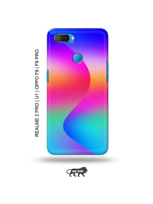tweakymod designer printed hard case | gradient back cover compatible with realme 2 pro, realme u1, oppo f9, oppo f9 pro - 18976715 - Very Small Image - 1