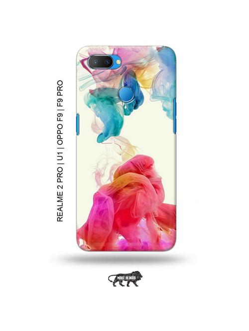 tweakymod designer printed hard case | abstract smoke back cover compatible with realme 2 pro, realme u1, oppo f9, oppo f9 pro - 18976716 - Very Small Image - 1
