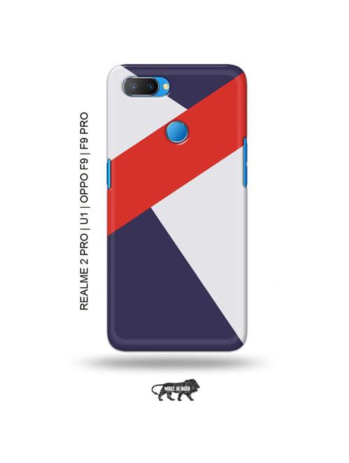 tweakymod designer printed hard case | colour strips back cover compatible with realme 2 pro, realme u1, oppo f9, oppo f9 pro - 18976749 - Very Small Image - 1