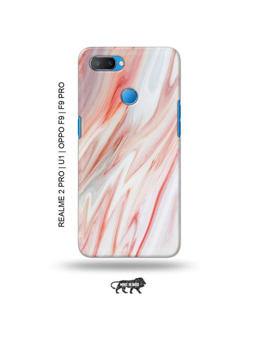 tweakymod designer printed hard case | marble back cover compatible with realme 2 pro, realme u1, oppo f9, oppo f9 pro - 18976784 - Very Small Image - 1