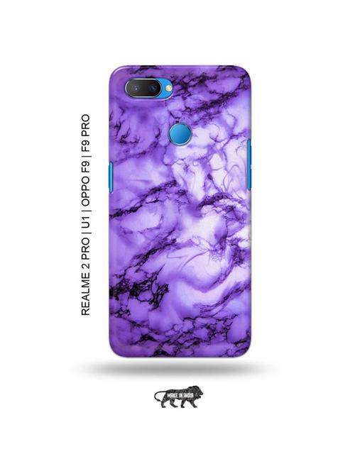 tweakymod designer printed hard case | marble back cover compatible with realme 2 pro, realme u1, oppo f9, oppo f9 pro - 18976786 - Very Small Image - 1