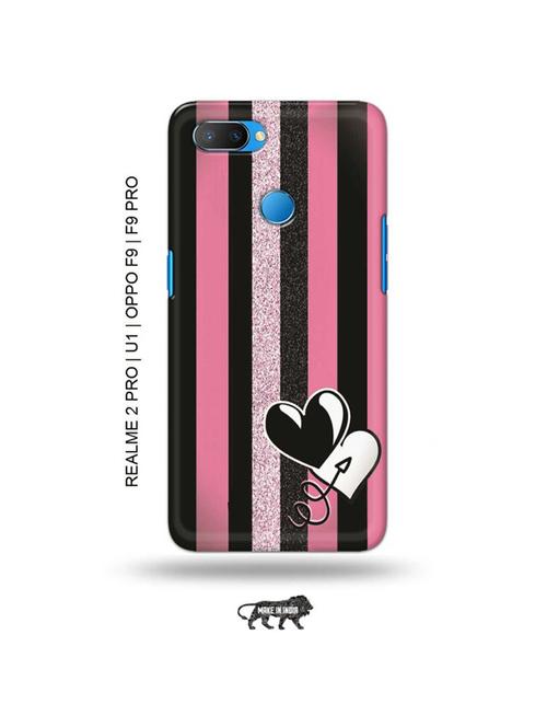 tweakymod designer printed hard case | hearts back cover compatible with realme 2 pro, realme u1, oppo f9, oppo f9 pro - 18976828 - Very Small Image - 1