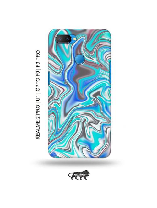 tweakymod designer printed hard case | messy back cover compatible with realme 2 pro, realme u1, oppo f9, oppo f9 pro - 18976835 - Very Small Image - 1