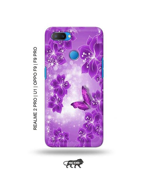 tweakymod designer printed hard case | flowers back cover compatible with realme 2 pro, realme u1, oppo f9, oppo f9 pro - 18976844 - Very Small Image - 1