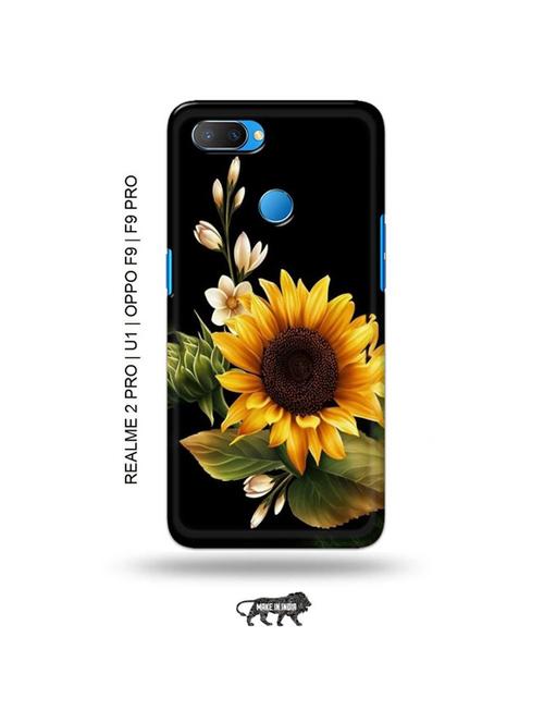 tweakymod designer printed hard case | flowers back cover compatible with realme 2 pro, realme u1, oppo f9, oppo f9 pro - 18976853 - Very Small Image - 1
