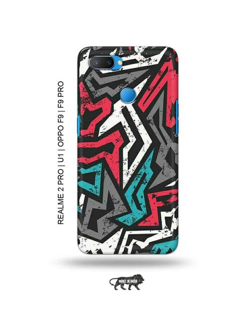 tweakymod designer printed hard case | abstract back cover compatible with realme 2 pro, realme u1, oppo f9, oppo f9 pro - 18976861 - Very Small Image - 1