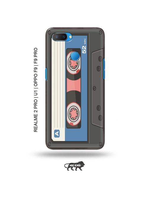 tweakymod designer printed hard case | casatte back cover compatible with realme 2 pro, realme u1, oppo f9, oppo f9 pro - 18976873 - Very Small Image - 1