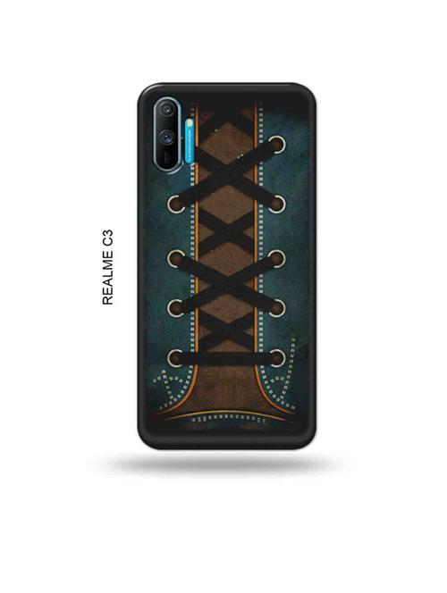shoe lace back cover compatible with realme c3 - 18976938 - Very Small Image - 1
