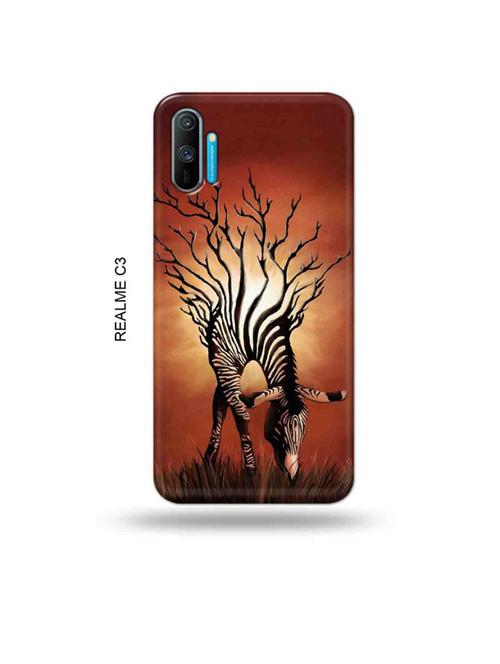 tweakymod designer printed hard case | zebra back cover compatible with realme c3 - 18976981 - Very Small Image - 1
