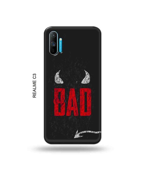 tweakymod designer printed hard case | bad back cover compatible with realme c3 - 18977008 - Very Small Image - 1