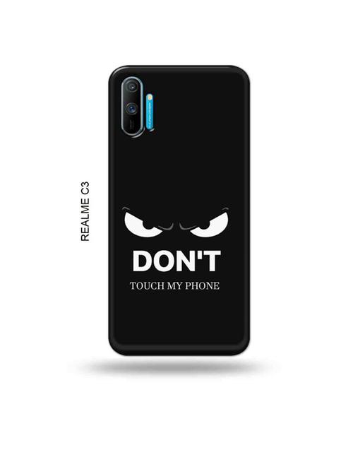 don't touch my phone back cover compatible with realme c3 - 18977073 - Very Small Image - 1