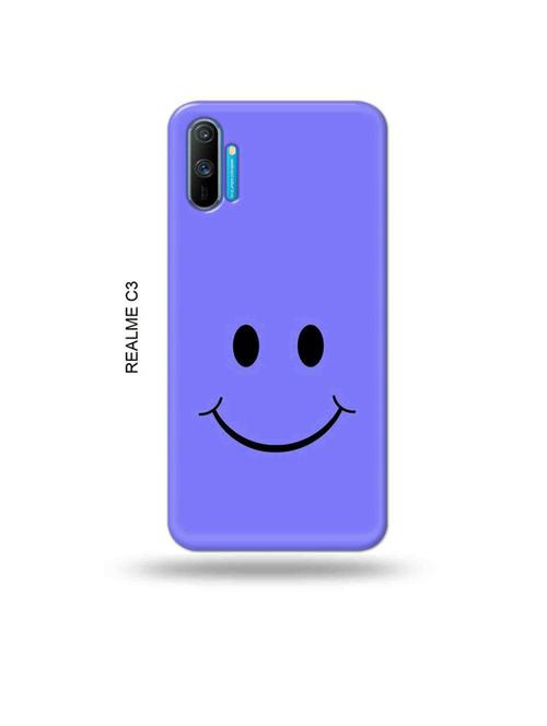 tweakymod designer printed hard case | happy face back cover compatible with realme c3 - 18977085 - Very Small Image - 1
