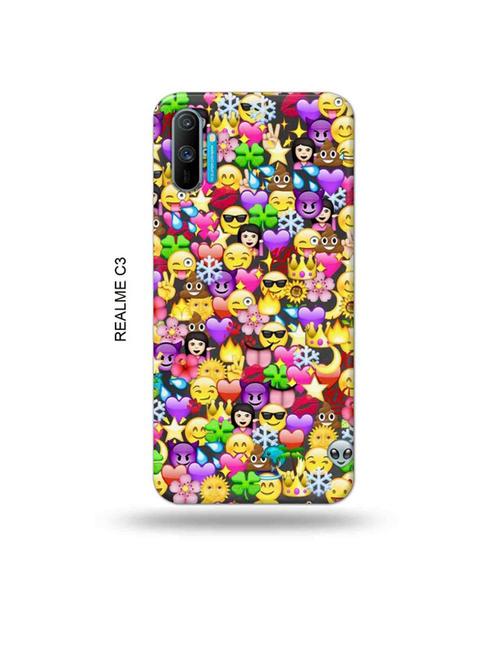 emojis back cover compatible with realme c3 - 18977091 - Very Small Image - 1