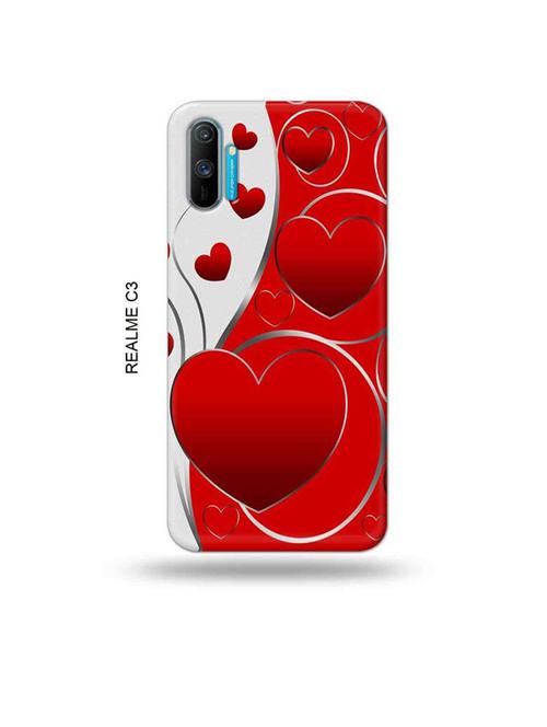 tweakymod designer printed hard case | love design back cover compatible with realme c3 - 18977121 - Very Small Image - 1