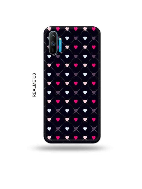 tweakymod designer printed hard case | love design back cover compatible with realme c3 - 18977125 - Very Small Image - 1