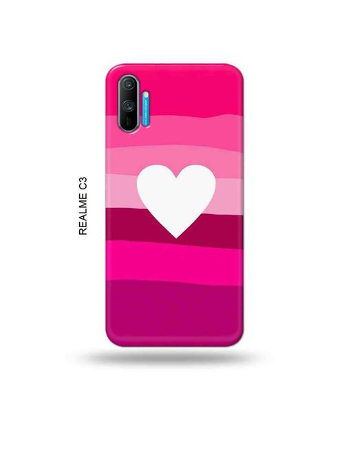 tweakymod designer printed hard case | heart back cover compatible with realme c3 - 18977138 - Very Small Image - 1