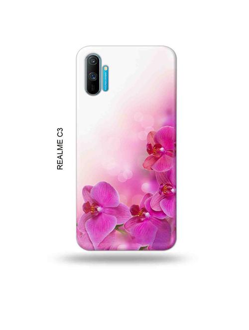 tweakymod designer printed hard case | flowers back cover compatible with realme c3 - 18977144 - Very Small Image - 1