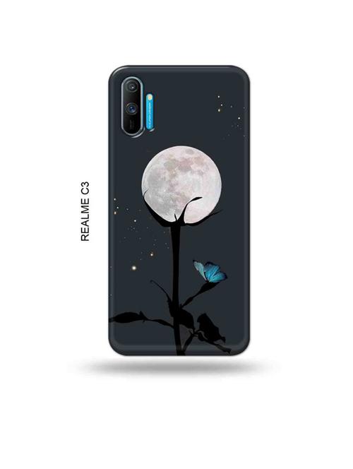 flowers back cover compatible with realme c3 - 18977155 - Very Small Image - 1