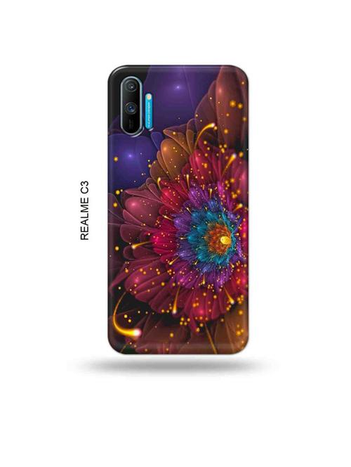 tweakymod designer printed hard case | flowers back cover compatible with realme c3 - 18977162 - Very Small Image - 1