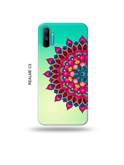 flowers back cover compatible with realme c3 - 18977164 - Very Small Image - 1