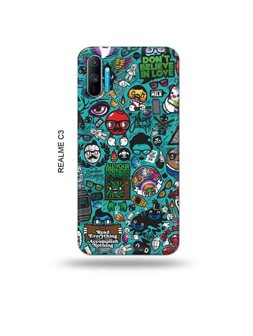 tweakymod designer printed hard case | zombies dope back cover compatible with realme c3 - 18977169 - Very Small Image - 1