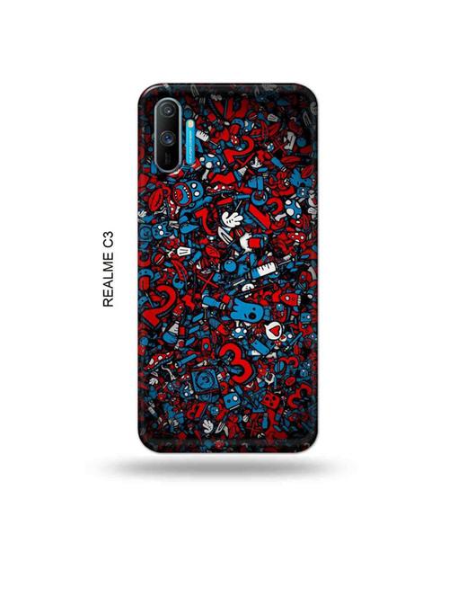 tweakymod designer printed hard case | alien dope back cover compatible with realme c3 - 18977171 - Very Small Image - 1