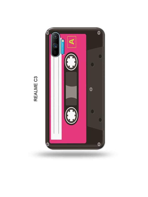 casatte pink back cover compatible with realme c3 - 18977190 - Very Small Image - 1