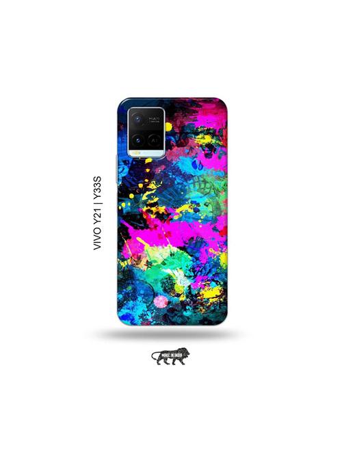 abstract back cover compatible with vivo y21, vivo y33s - 18977334 - Very Small Image - 1
