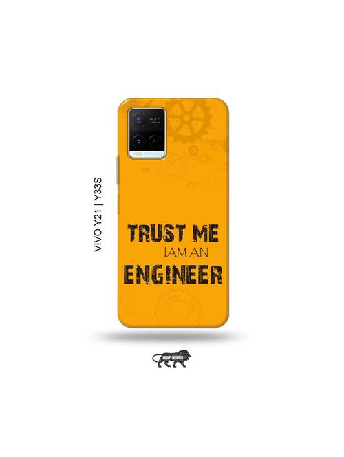 trust me i am engineer back cover compatible with vivo y21, vivo y33s - 18977368 - Very Small Image - 1