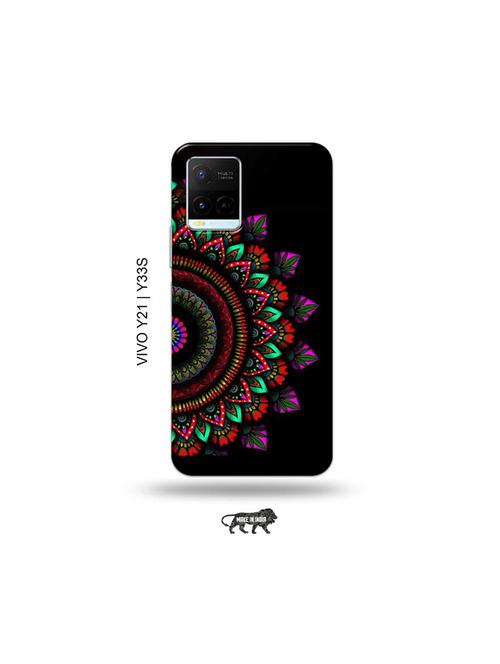 aztec cercle back cover compatible with vivo y21, vivo y33s - 18977395 - Very Small Image - 1